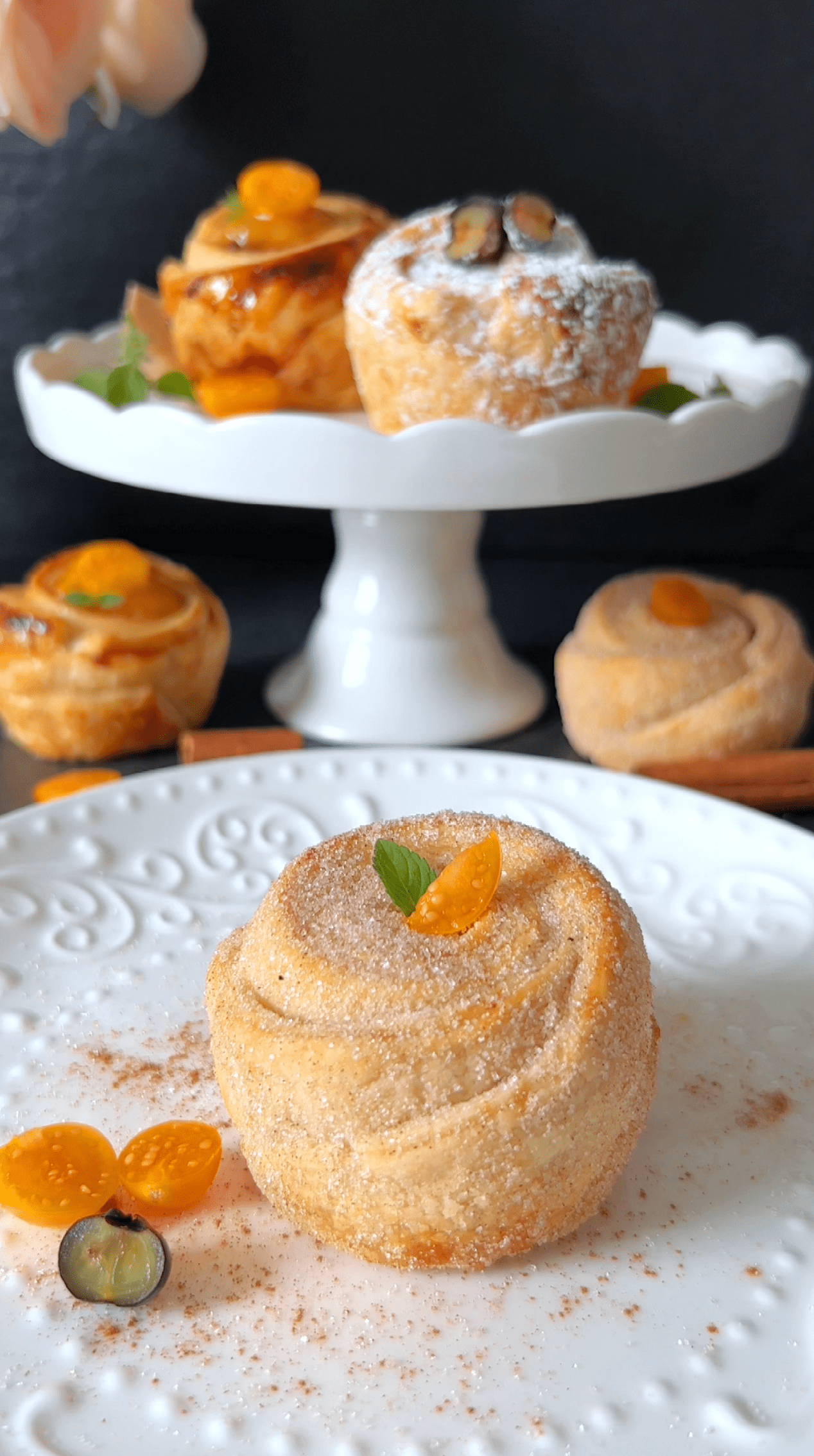 A Cruffin on a Plate